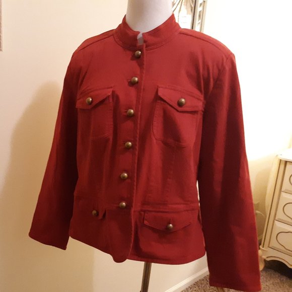 Talbots Jackets & Blazers - Cute Red Jacket by Talbots NWT 16WP